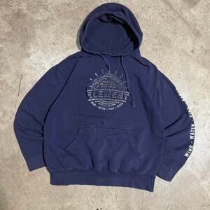 Y2k skater element graphic hoodie